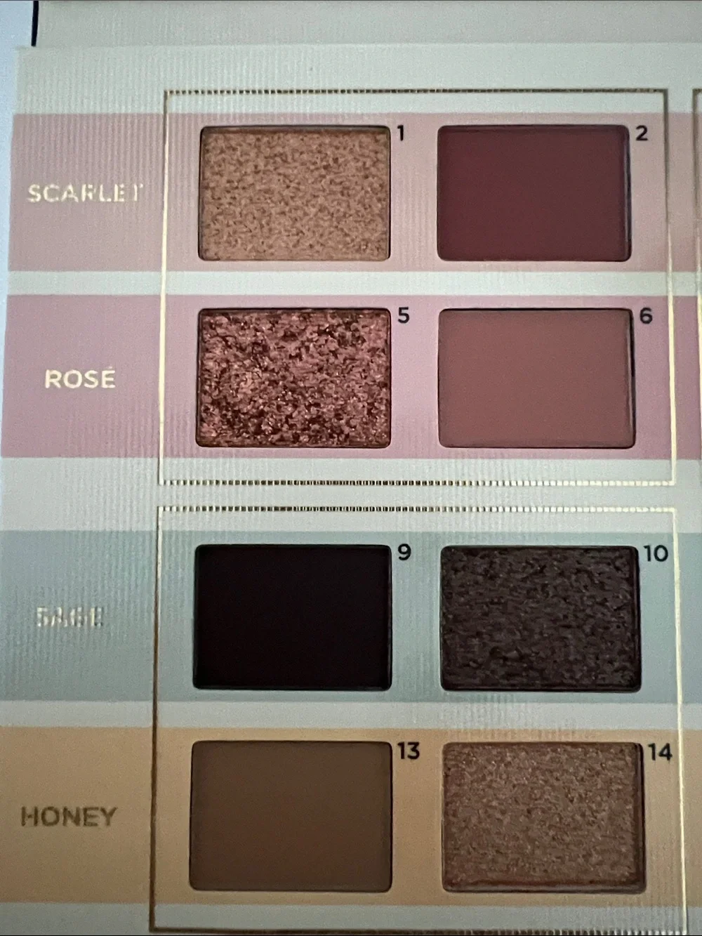 Nabla - Read My Mind Palette- 16 eyeshadow palette